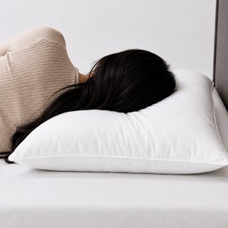 Cuscini Letto 50x75 cm Set 2 Imbottiti Morbidi