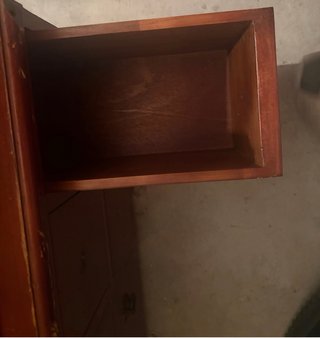 Baúl antiguo madera maciza