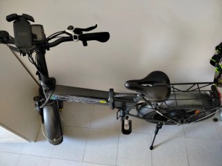 Bicicleta eléctrica plegable