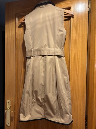 Vestido sin mangas Morgan beige