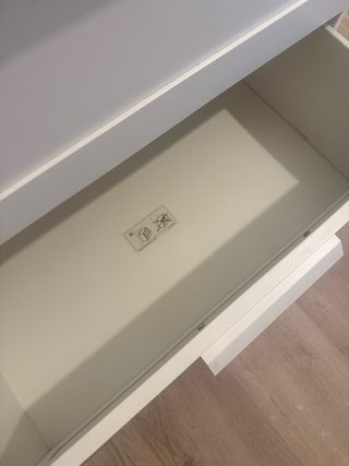 Cómoda Ikea Brimnes 4 Cajones Blanca