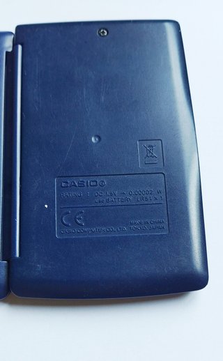 Calculadora escolar de bolsillo CASIO