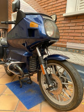 BMW R100RT Moto Touring Azul