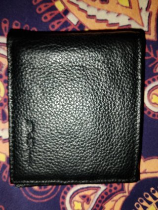 Billetera Ben Sherman Negra Cuero