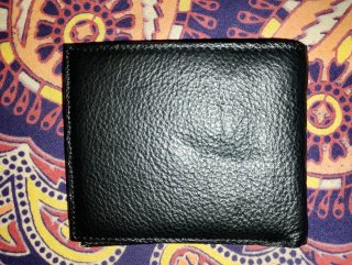 Billetera Ben Sherman Negra Cuero