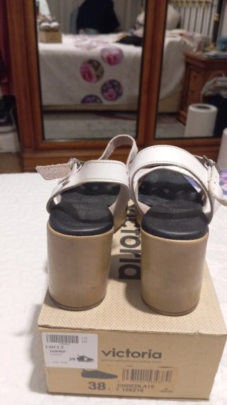 Sandalias  Plataforma Blancas