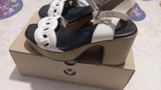 Sandalias  Plataforma Blancas