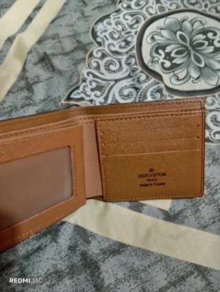 Billetera Louis Vuitton Marrón