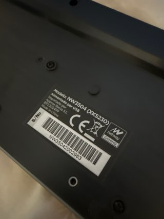 Teclado Netway Negro Ordenador