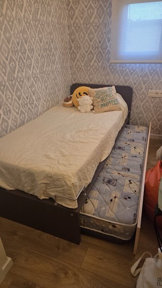 Cama nido con 2 colchones
