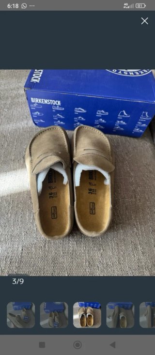 Mocasines Birkenstock Beige Ante