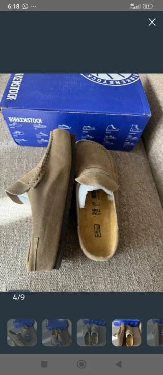 Mocasines Birkenstock Beige Ante