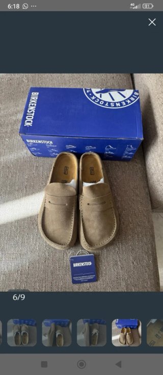 Mocasines Birkenstock Beige Ante