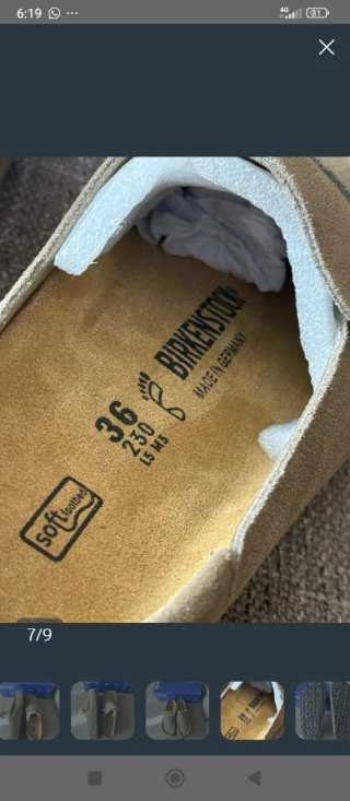 Mocasines Birkenstock Beige Ante