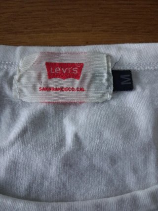 Camiseta Levi's Blanca Talla M