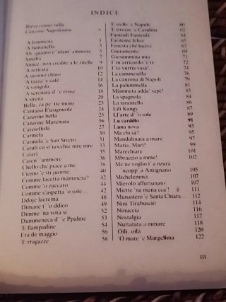 Libro Canzoni di Napoli 113 testi