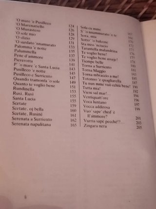 Libro Canzoni di Napoli 113 testi