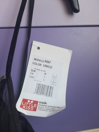 Conjunto camisón de lencería con tanga