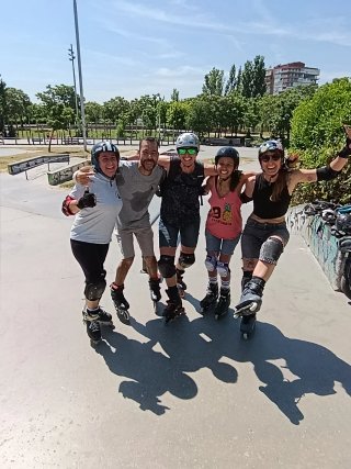 Clases de patinaje en Skatepark