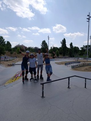 Clases de patinaje en Skatepark