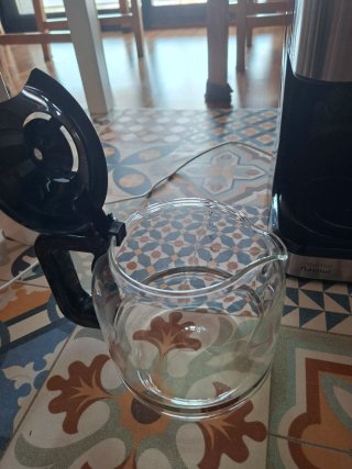 Cafetera Cumbia con jarra de cristal