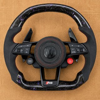 Volante deportivo carbono y alcántara