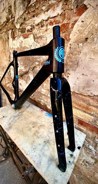 Bicicleta de carbono personalizada