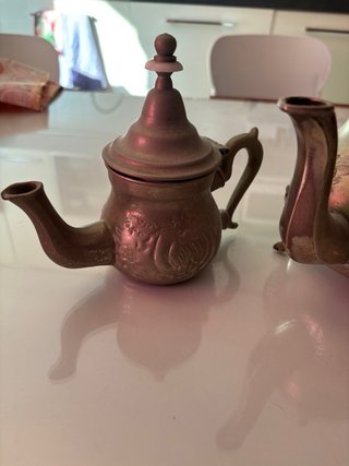 Coppia teiere marocchine