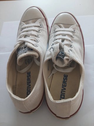 Converse All Star Beige/Blanco