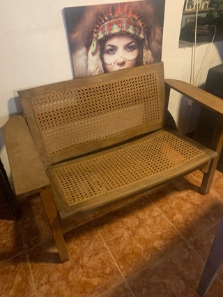 Sillones Racionalistas de Madera y Ratán