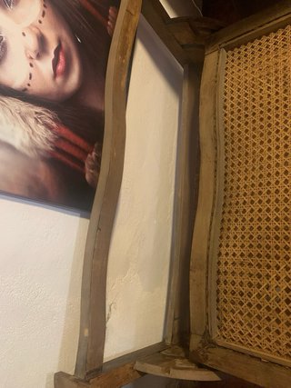 Sillones Racionalistas de Madera y Ratán