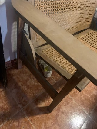 Sillones Racionalistas de Madera y Ratán