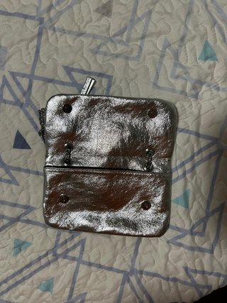 Bolso de fiesta plateado
