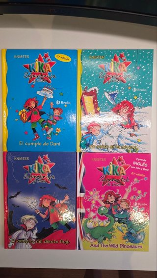 17 libros (+4) de la colección Kika Superbruja