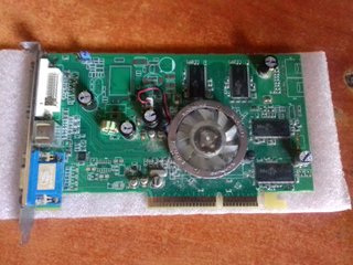 ATI Radeon 9550 AGP Tarjeta Gráfica Retro