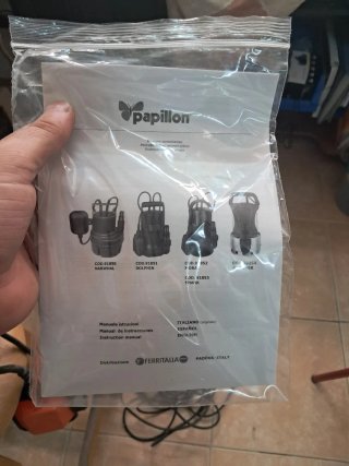 Bomba de agua eléctrica Papillon