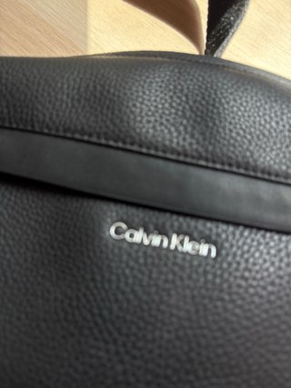 Bolso Calvin Klein Negro Piel Sintética