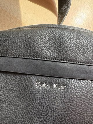 Bolso Calvin Klein Negro Piel Sintética