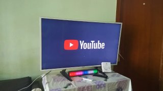 Tv 46"+chromecast+altavoz ascao