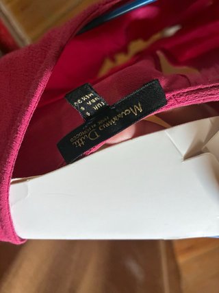 Blusa sin mangas fucsia Massimo Dutti
