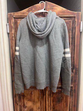 Sudadera Hollister Gris Talla L