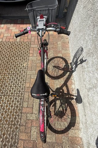 Bici ragazza 24" B’Twin Poply 500 con accessori