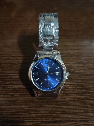 Reloj NuevoGeneva Esfera Azul Acero Hombre