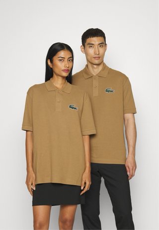 Polo Lacoste Beige Talla L Unisex