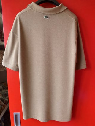 Polo Lacoste Beige Talla L Unisex