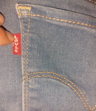 Shorts vaqueros Levi's azules