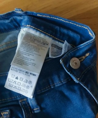 Shorts vaqueros Levi's azules