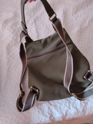 Bolso Mochila Verde Militar