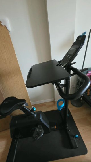 Bicicleta Estática Domyos 520 con accesorios