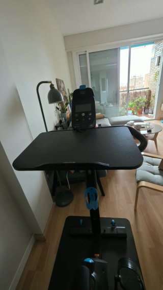 Bicicleta Estática Domyos 520 con accesorios